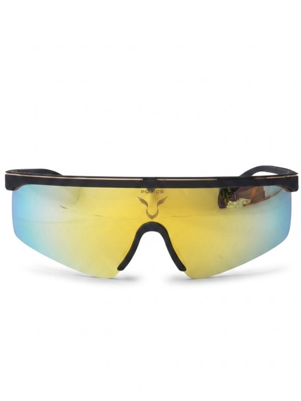 Police X Lewis Hamilton SPLA28 Shield Sunglasses With Case - New
